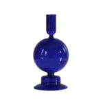 supports bougies rose transparent moderne minimaliste sans motif décoration intérieure chandelles mariage tables