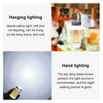 lampe poche portable led rechargeable blanc noir jaune doré transparent bandes vertes moderne compact