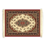 tapis souris rouge noir bleu or blanc ornements floraux adhésif clavier mains humaines