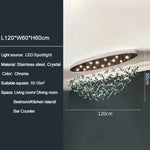 Suspension lumineuse moderne transparente fleurs papillon vert chambre salon restaurant