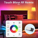 ruban led multicolore pixelé moderne adhésif contrôleur rf 5m 10m