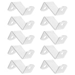 pinces angle droit bricolage bois moderne argentées outils cadre photo clips miroir fixations vis.instructions