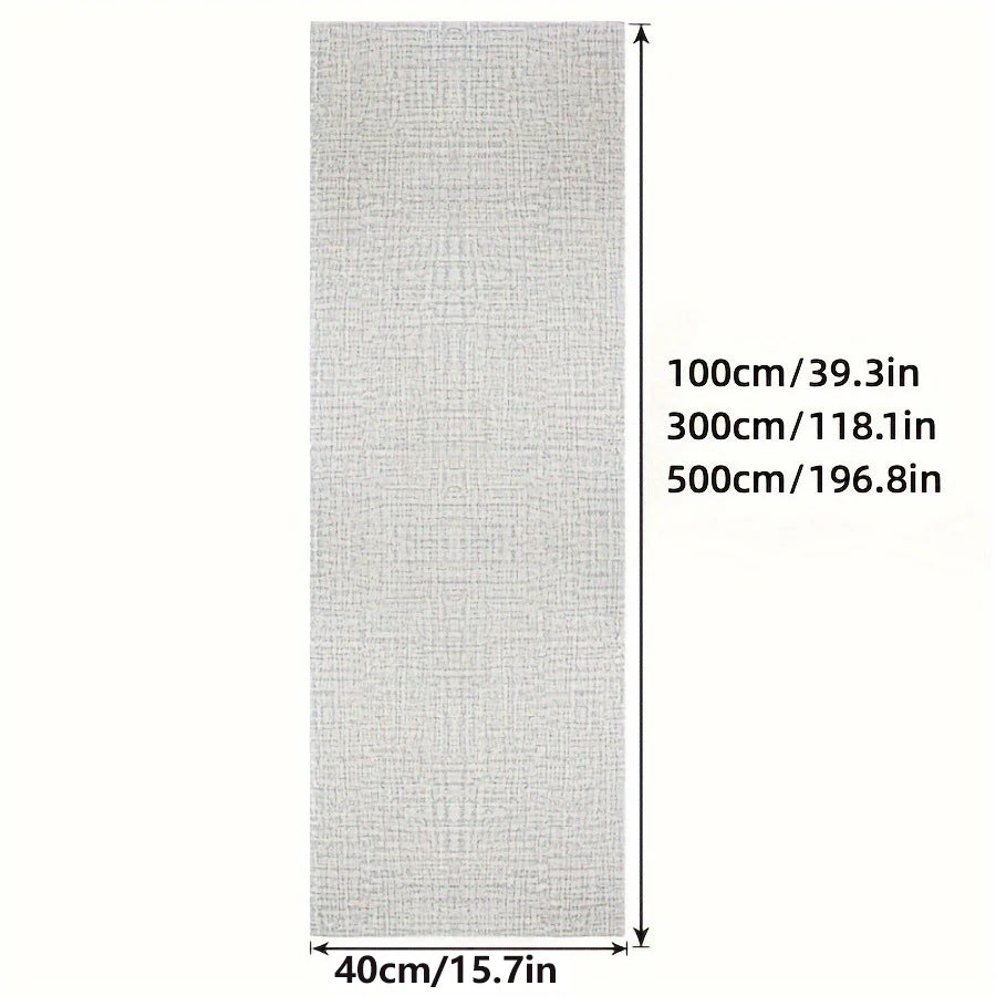 papier peint auto adhésif texture lin moderne beige clair gris clair vert pastel 10m