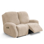 housses canapé gris imprimé végétal moderne pièces adhésifs polyester lavable printemps été