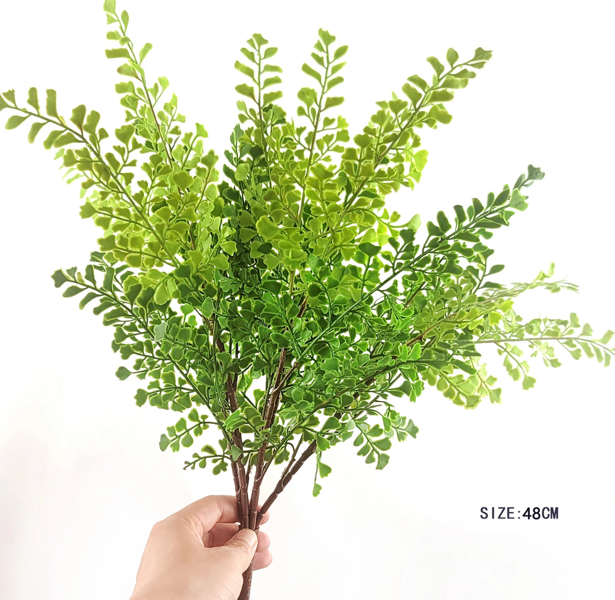 plantes artificielles fougère herbe perse accessoires muraux décoration moderne extérieur intérieur vert brun minimalistes