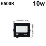 projecteur led moderne 6500k rgb étanche garage extérieur 220v 10w 200w