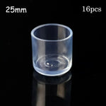 cache pieds chaise transparent adhésif moderne 16mm 19mm 22mm 25mm 30mm
