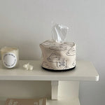 boîtes mouchoirs modernes blanc rose noir arcs nuages decoration maison kitchen accessories storage case