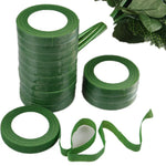 ruban adhésif vert uni mariage anniversaire décoration événement cadeau artisanal fleuri nylon 30mètres