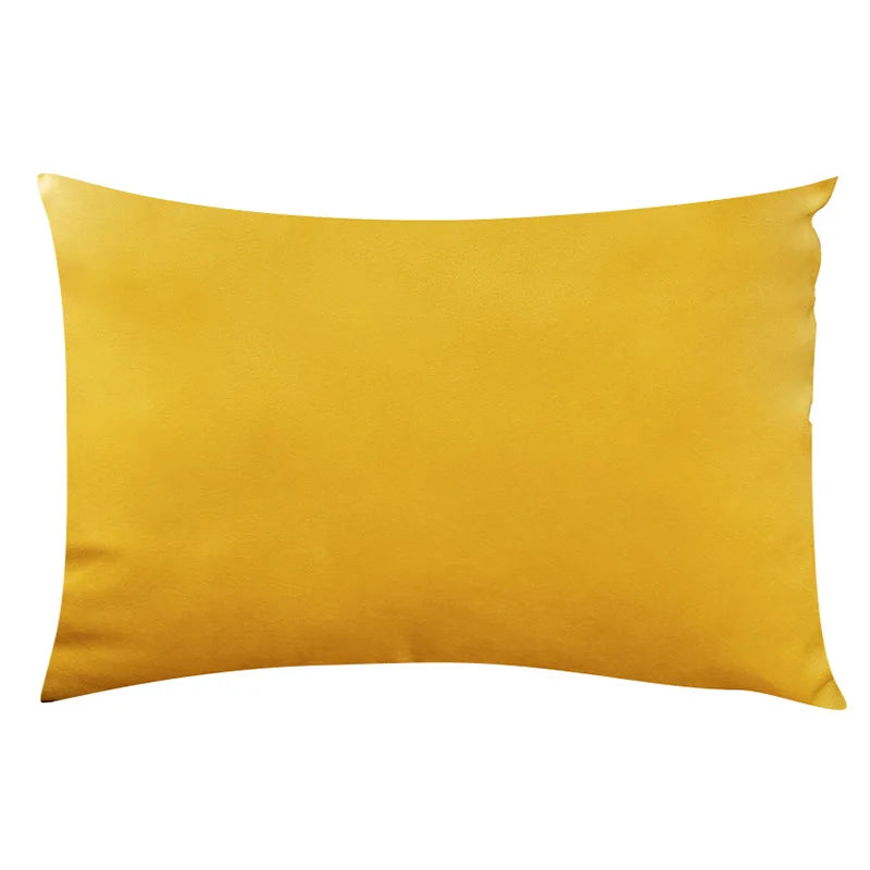 housse coussin velours uni 30x50 cm décoration salon canapé chambre moderne couleur violette