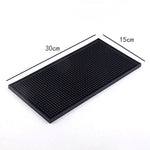 tapis bar silicone perforé noir moderne 30x15cm 30x45cm 60x8cm set 3pcs durable