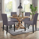 housses chaise gris uni adhésives modernes banquet mariage 4pc 8pc