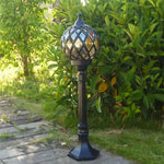 lampe solaire vintage noire dorée ajourée extérieure étanche ip65 led
