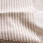 tissu lin rayures bleu rose rouge marron beige rustique simple champêtre sofa nappe