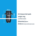 ampoules led e14 e27 blanc noir anneau fixation moderne sans visibilité fixe