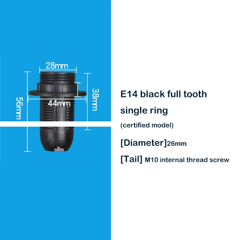 ampoules led e14 e27 blanc noir anneau fixation moderne sans visibilité fixe