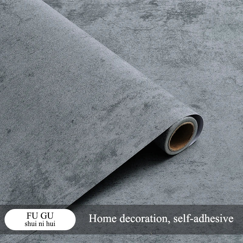 papier peint adhésif texture bois moderne gris clair beige géométrique résistant l'eau scellé sol