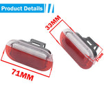 ampoules led rouge blanc modernes clips vw golf beetle cabrio jetta bora polo sharan