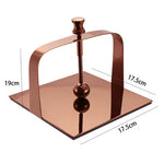 porte serviettes table cuisine métal doré argent moderne élégant distributeur mouchoirs papier décor maison
