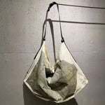 sac rangement polyester zippé main contemporain beige gris clair amovible respectueux environnement