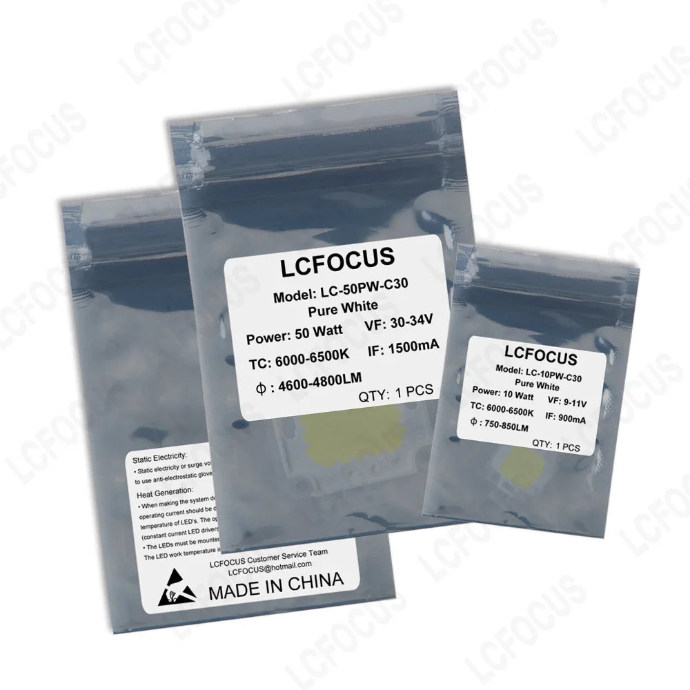 ampoule led cob 10w 20w 30w 50w 100w blanc chaud naturel pure vis fixe