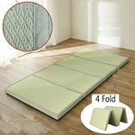 tapis pliable tissé vert olive traditionnel minimaliste opaque 75x200cm