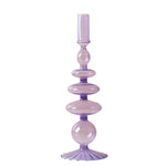 bougeoir moderne transparent bleu vert rose marron intérieur décoration maison élégant