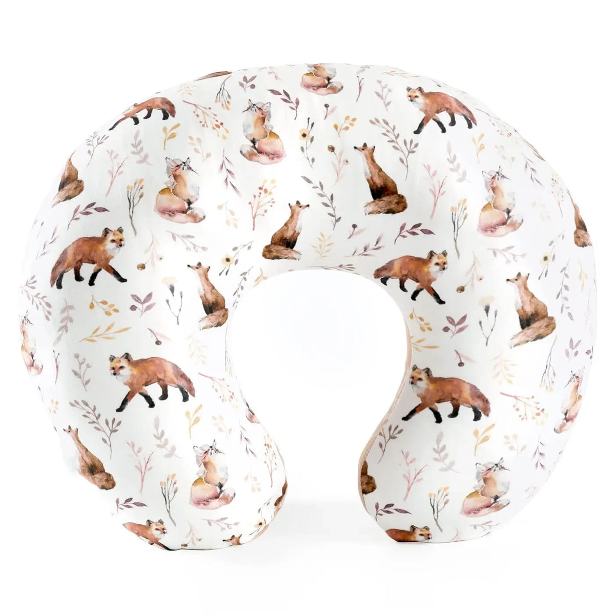 coussin allaitement bébés mois polyester coton moderne doux fleurs motifs géométriques