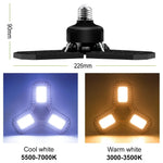 lampe led déformable noir grille hexagonale moderne 90mm 226mm 500lumens 20000h