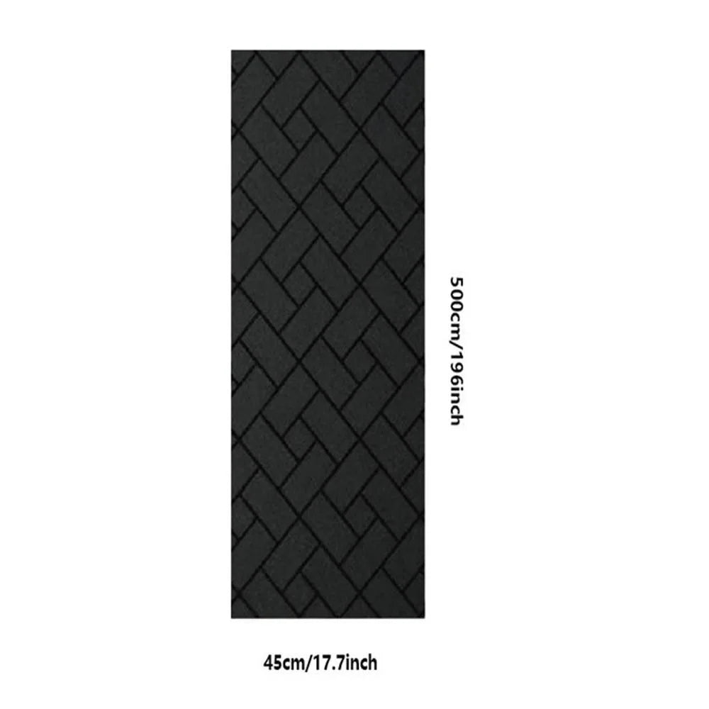 panneau décoratif moderne noir carreaux géométriques opacité 30x45cm 45x45cm 45x50cm 45x60cm 45x78cm