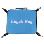 sac rangement kayak rouge uni pratique clips poignée fermeture compartiments étanche durableextérieur
