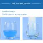 serviettes visage jetables coton polyester absorption rapide rectangle usage unique moderne blanc rose bleu