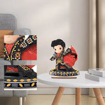 peinture diamant figurine dessins animés strass pinceau colle plateau sac diamants
