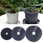 disques feutre gris simples protéger arbres sol 13cm 20cm 22cm 25cm 28cm 34cm