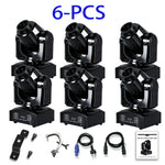 projecteur led moving head rgbw modes couleurs discothèque scène événement métal noir