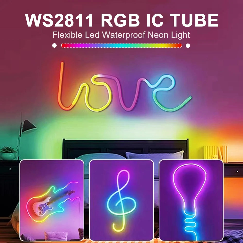 ruban led flexible blanc moderne 12v 96leds/m ip67 connecteurs entree sortie 50000h