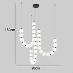 suspension lumineuse blanches moderne chaînes fixées support inclusion chaînes moderne