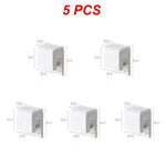 porte savon adhésif blanc moderne rangement salle bains support organisation accessoire fixe blanc rond