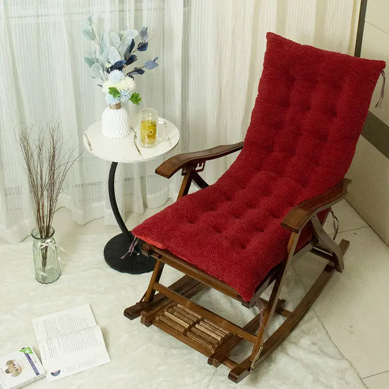 coussin chaise bascule mousse pe polyester moderne confortable patch travail uni doux opaque