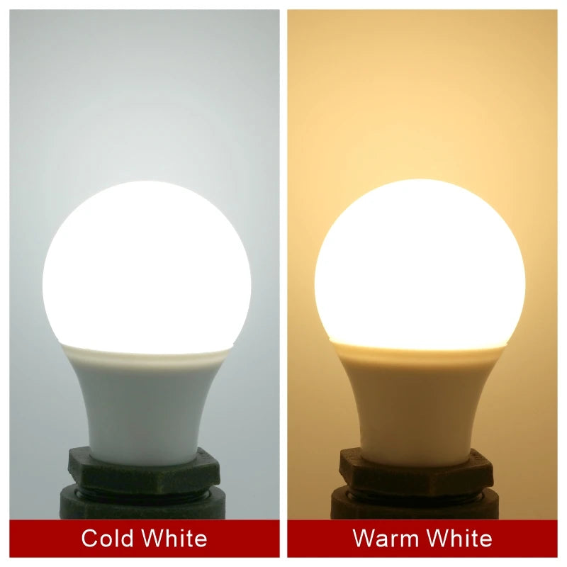 ampoule led e27 blanc froid chaud 12v 85v 3w 6w 9w 12w 15w 18w