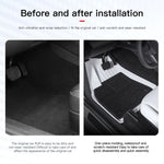 tapis sol voiture noir texture douce moderne antidérapant imperméable environnement luxueux