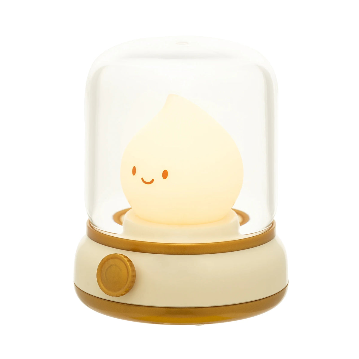 lampe led veilleuse souriante verre transparent moderne blanc beige verte adjustable basse consommation chambre