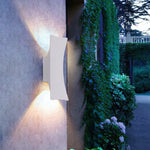 applique murale led moderne impermepable aluminium noir exterieur 2492000lm 85265v
