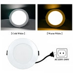 ampoule led spot 12w 15w blanc chaud froid clips moderne guide chambre cuisine