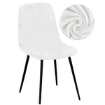 chaise moderne velours beige blanc violet rose marron orangeversible 22 48cm