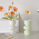 Vase en verre multifonction pour décoration intérieure élégante
