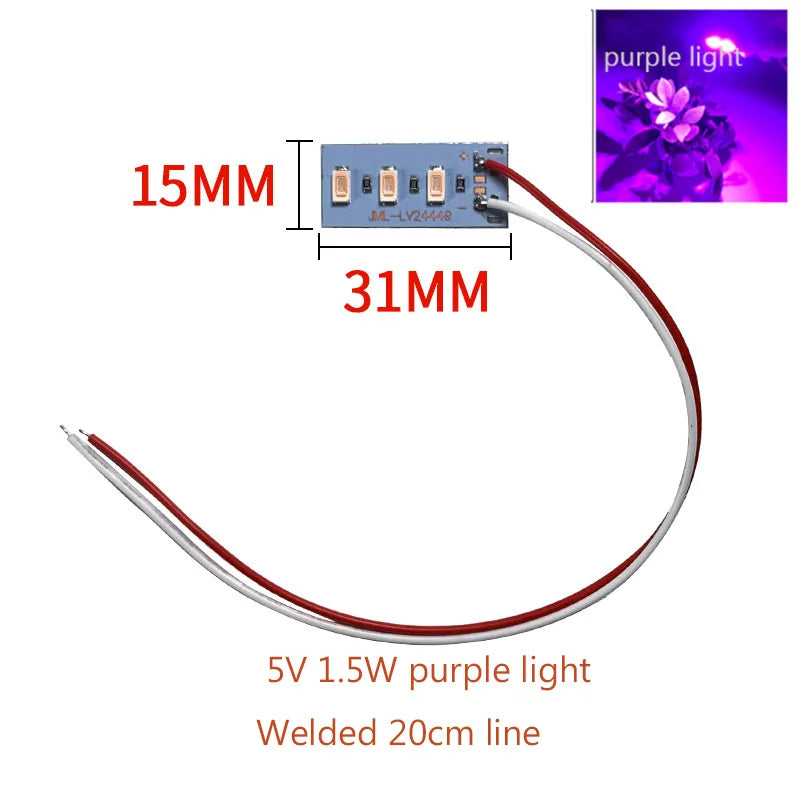 source lumineuse led bleu jaune rouge violet blanc chaud moderne diodes intégrées cable connexion