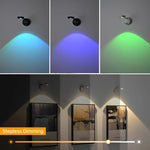 applique murale led rechargeable detection humaine couleurs rgb variante intensite moderne chambre salle manger