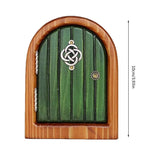 portes décoratives extérieures bois imitation celtiques triskel fantaisie féerique rustique