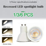 ampoule led projecteur 6500k 2700k grille led neutre blanc moderne